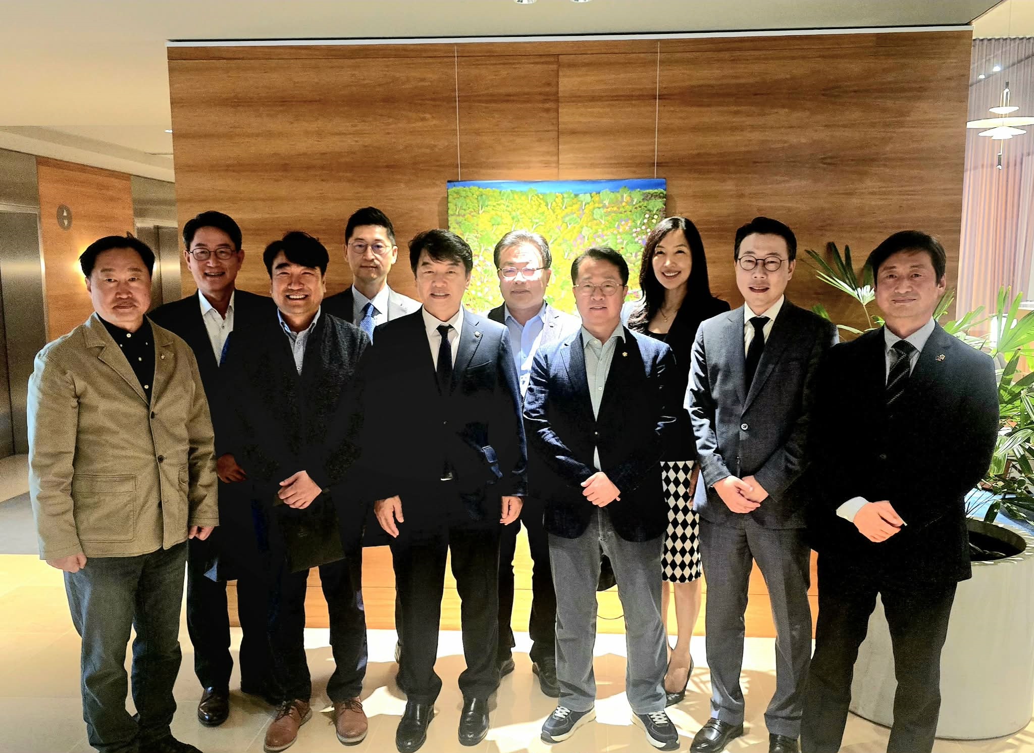 국회 의원단 공식방문 계기 우리 진출 기업인 초청 간담회