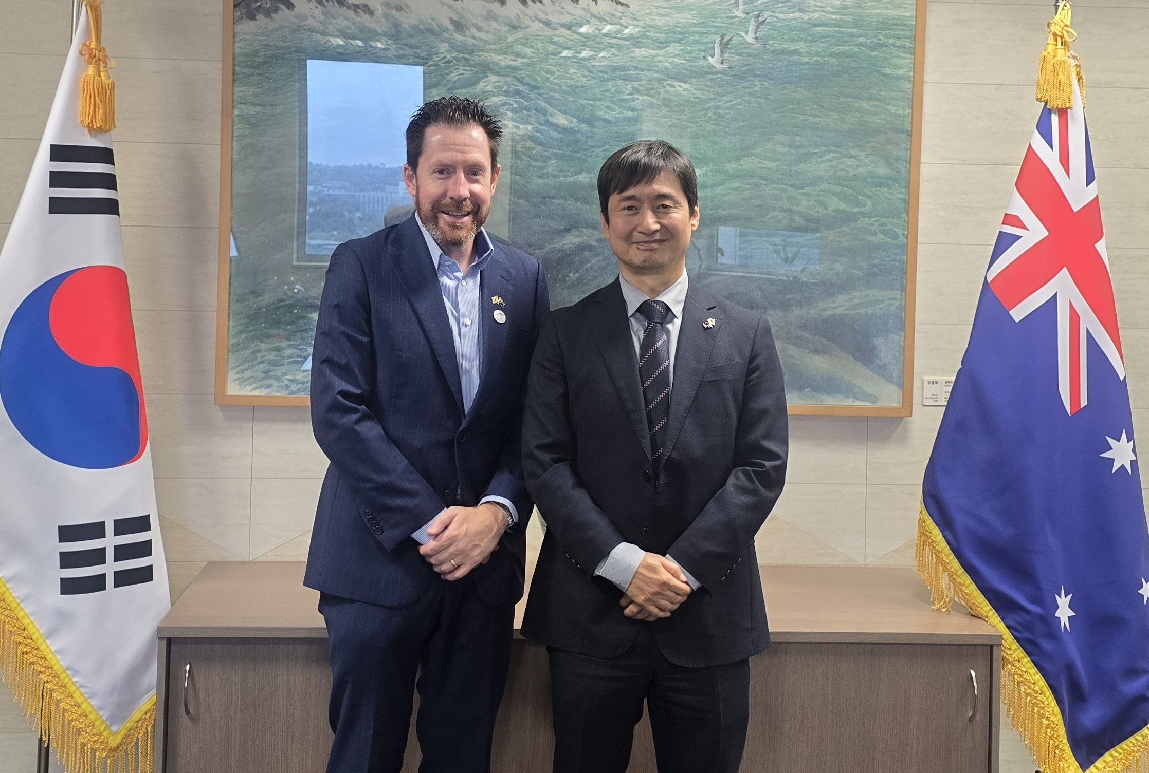 호한재단 Australia Korea Foundation (AKF) 이사장 면담